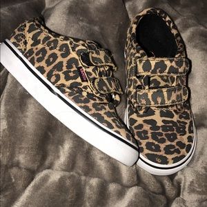 SOLD‼️Vans Toddler Cheetah Shoes. SOLD‼️